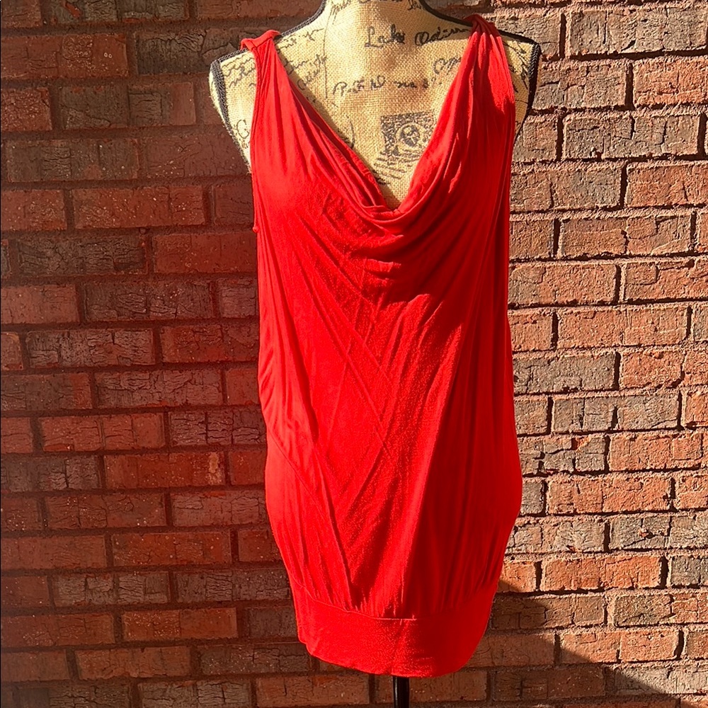 GAP Vibrant Orange Sleeveless Top